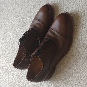 Warfield & Grand Fremont Leather Oxford Shoes (Brown)  10